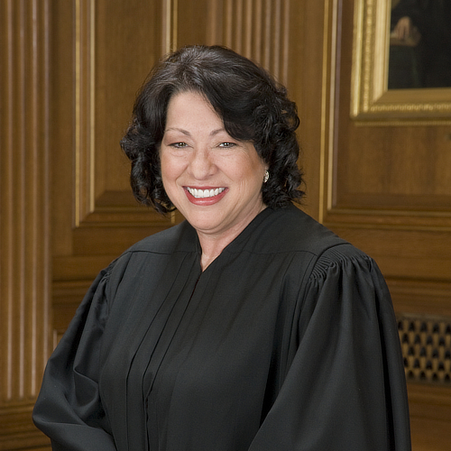 Associate Justice Sonia Sotomayor, Supreme Court of the United States. From the collection of the Supreme Court of the United States.